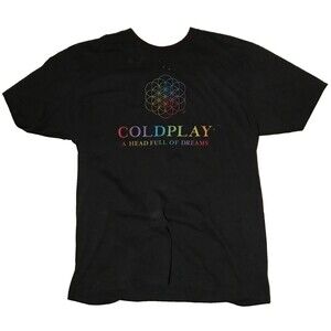 ColdPlay World Tour 2017 San Diego Originals Black SS T-Shirt Men's